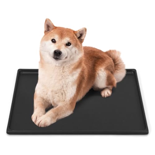 BOWHAUS 35-Inch Dog Crate Pan Replacement Sturdy Waterproof Plastic Tray for 36-Inch Pet Rabbit Ferret Critter Kennels Versatile Pan and Easy to Clean