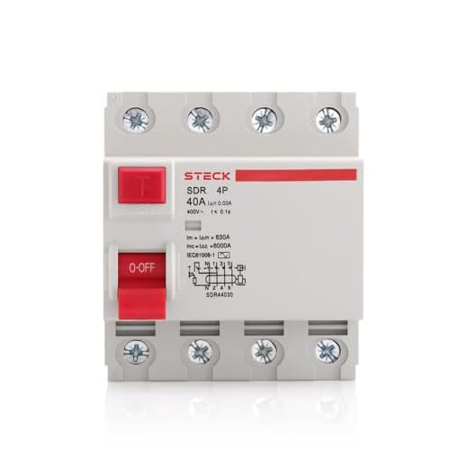 Interruptor Diferencial Idr 4p 40a 30ma Steck Gelo 40a