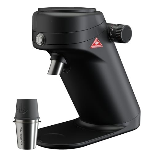 Mahlkönig X64 SD Single-Dose Coffee Grinder – 64 mm Flat Burrs, Stepless Adjustment, Zero Retention, 1950 RPM, Compact Quiet Design, Home Espresso & Brew Grinder (White)