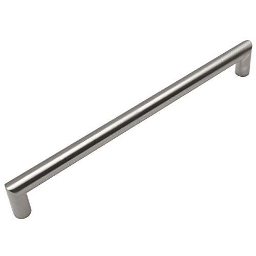 10 Pack - Cosmas 703-192SN Satin Nickel Contemporary Cabinet Hardware Bar Handle Pull - 7-1/2" (192mm) Hole Centers