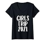 Photo Gallery donna ragazze trip 2021 vacation road trip vacanze primavera pausa maglietta con collo a v Photo Gallery donna ragazze trip 2021 vacation road trip vacanze primavera pausa maglietta con collo a v