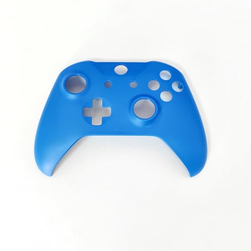 Image of Hzxkqmil Replacement Housing Shell Full Set for Xbox One S /X Controller (Model 1708), DIY Faceplate Case Cover Middle Bracket Side Rails Buttons Accessories Parts, Blue