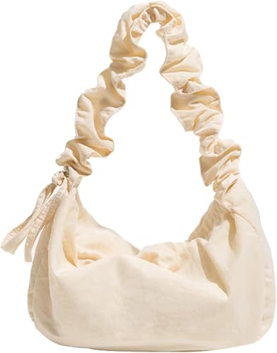 MOLERFO Cute Purse Adjustable 2 in 1 Drawstring Strap Shoulder Bag Cross Body Bag Women Nylon Summer Purse Y2k Small Purses