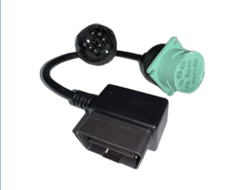 Pickup Truck HOS Logbook ELD Device Geosavi Buy America (IOSIX+Built in 9-Pin Green Connector+Light Duty OBDII Square Cable)