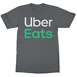 Food Delivery Inspired Graphic - Eating Tribute Unisex T-Shirt (Gray, Medium)