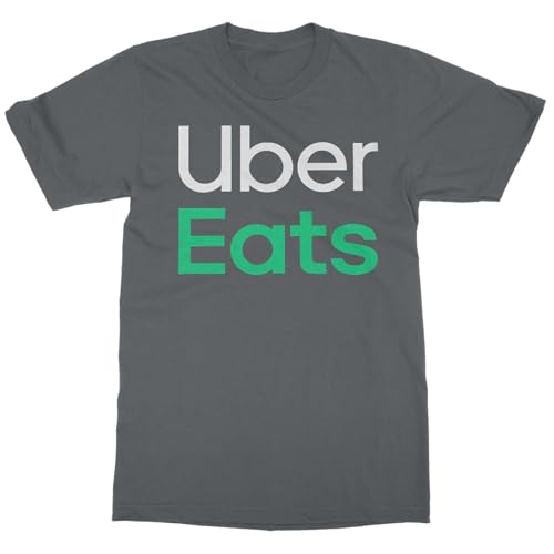 Food Delivery Inspired Graphic - Eating Tribute Unisex T-Shirt (Gray, Medium)