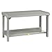 Welded Height Adjustable Steel Top Workbench Size: 41" H x 72" W x 36" D