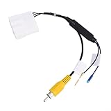 Auto Reverse View Adapterkabel für 2015+ Modelle, 24P Audio Interface Kabelbaum mit ABS Material, Direktinstallation für In-Car Video Conversion