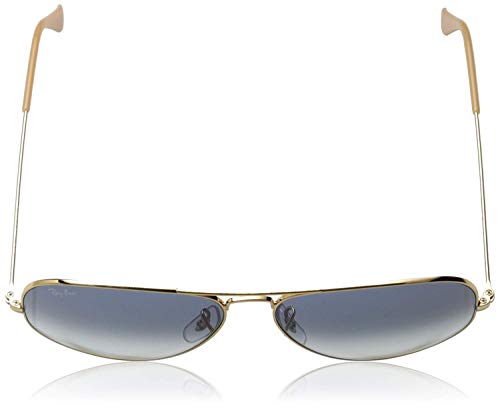 Ray-Ban Aviator 3025 Gold Frame with Blue Gradient lenses RB 3025 001/3F 58MM Medium4