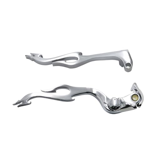 Levier de frein et d'embrayage GSXR en finition chrome miroir haut de gamme