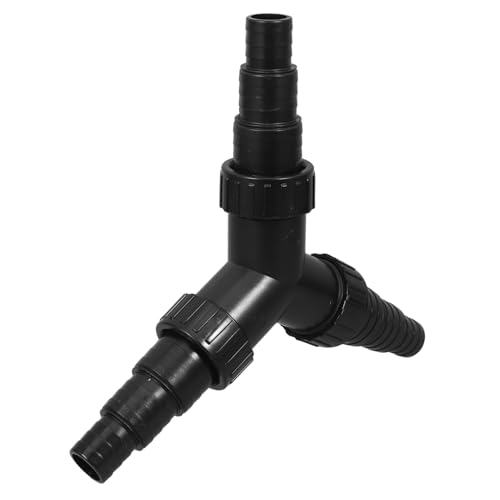Abaodam Camiseta De Bomba De Agua Conector De Bomba De Agua Adaptador De Manguera De Jardín Conector De Tubería De Acuario Conector De Manguera De Piscina Divisor De Línea Aérea Abs