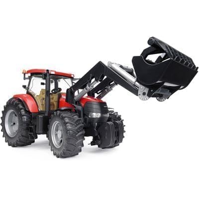 Image of VIKINGS Kids Toy RC Tractor Wide Wheel Front Push Arm with Remote Control, 1:24 Scale, Red, Battery and Remote Included, Minimum Age 3 Years