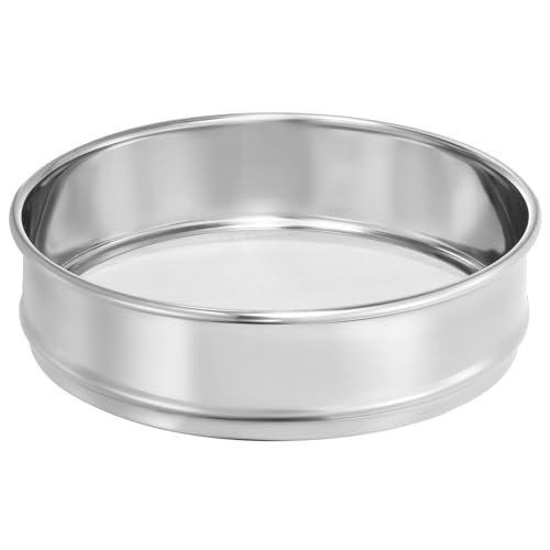 Tamis de laboratoire 120 mesh en acier inoxydable 304 de diamètre 8 pouces