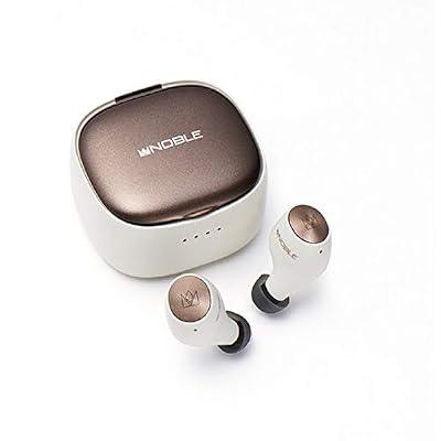 Noble audio FALCON 2【NOB-FALCON2】 Bluetooth ワイヤレス イヤホン 防水 IPX7 マイク付き 完全ワイヤレスイヤホン フルワイヤレス (ホワイト)