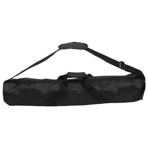 Sac de transport trépied photo en tissu Oxford noir avec bandoulière