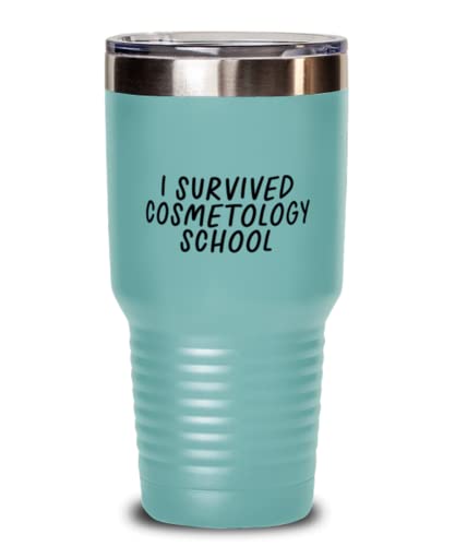 Cosmetology School Graduation Hairdresser Nail Tech Cosmetologist Funny Tumbler, Women