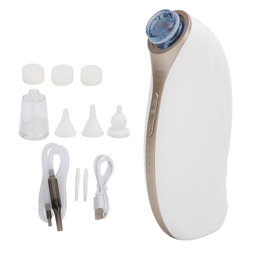 Kit per la Rimozione del Cerume con Aspirapolvere a 3 Livelli di Aspirazione, a Basso Rumore, Ricaricabile, Staccabile