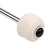 AOVNA 2 Pieces Bass Drum Mallet Wool Felt Drum Stick with Metal Handle Percussion Instrument Accessory for Bass Drum #3