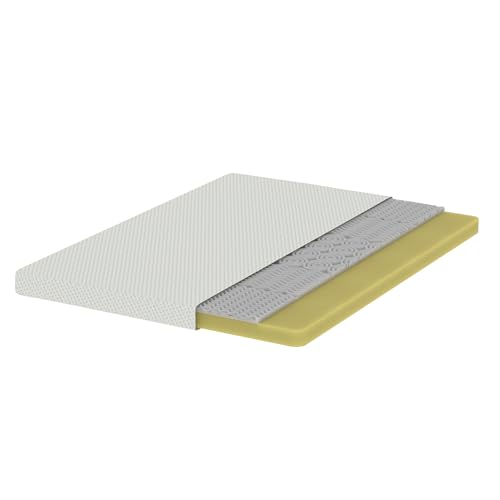 Zinus Matratze 90x200 cm H2/H3-11 cm Höhe - Ergonomische Kaltschaummatratze 90x200 cm - Rollmatratze Mittlerer Härtegrad - Oeko-TEX Zertifiziert - Nach Deutschen Standards gefertigt