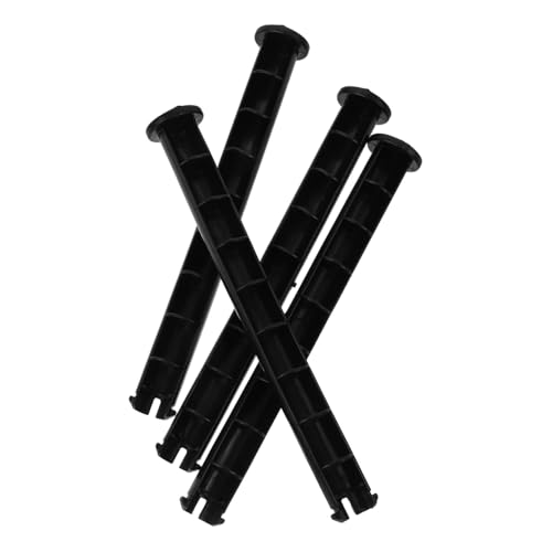 Zerodeko 4Pcs Trash Can Locking Pins Trash Can Lid Accessories for Wheelie Bin Lids Easy to Install Secure Fit for Outdoor Trash Bins Compatible with Models