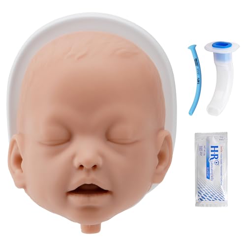 Image of PER4MANCE Airway Management Set for Infant - Intubation Simulation Head with Detachable Base, Portable and Reusable, Designed for Students and Professionals
