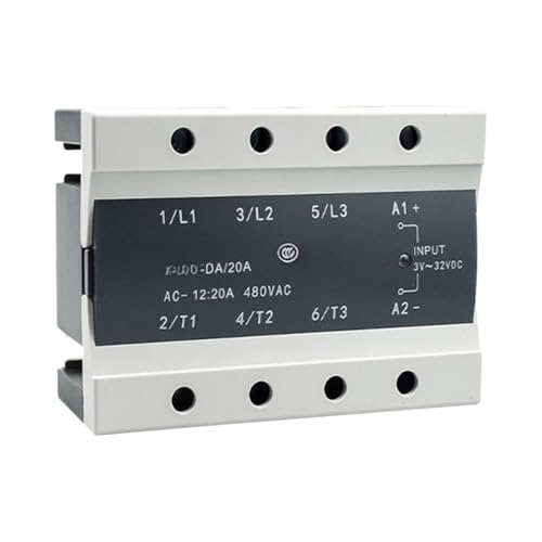 Relais statique 100A SSR-DA40A triphasé pour contrôle industriel précis