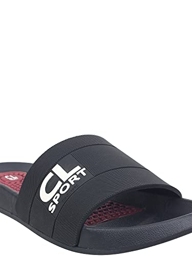 Image of mens Cl-f-m-205 grey-navy Slipper