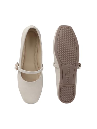 Image of TRYME Trendy Comfortable Mary Jane Ballet Bellies Shoes for Women and Girls