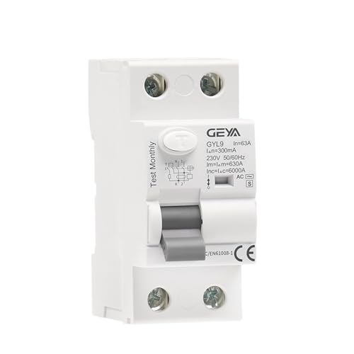 Disyuntor electromagnético GYL9 AC-S 2P 63A elimina apagones por corrientes transitorias 4