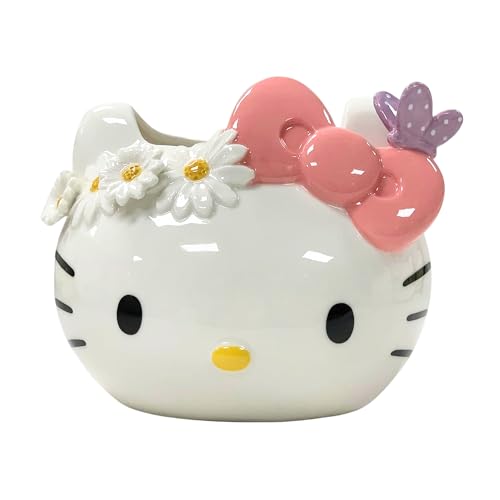 Hello Kitty Butterfly Figural Planter 5.4 L x 4.4 W x 4.4 H Created by Blue Sky Clayworks