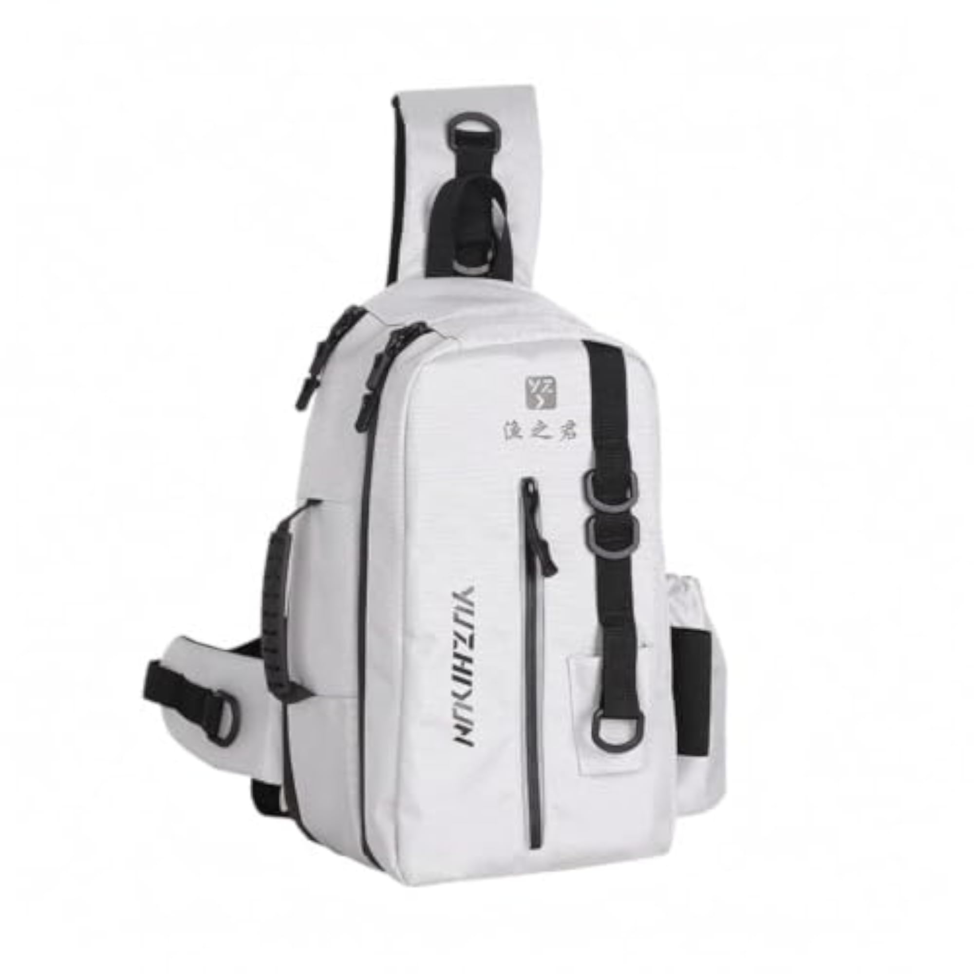 Fishing Shoulder Bag with Rod Holder, Organized Carrying