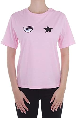 Chiara Ferragni Eye Star t-Shirt Donna Rosa