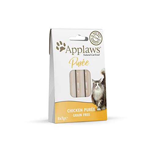 Applaws Cat Treat 10 x (8 x 7g) Chicken Puree