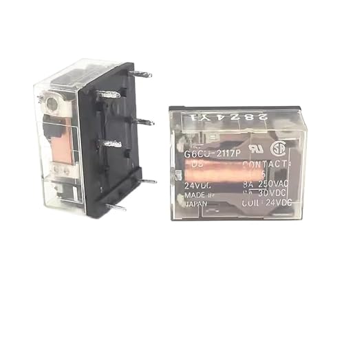 Relais G6CU-2117P-US 3VDC bistable à 6 broches pour circuits imprimés Omron