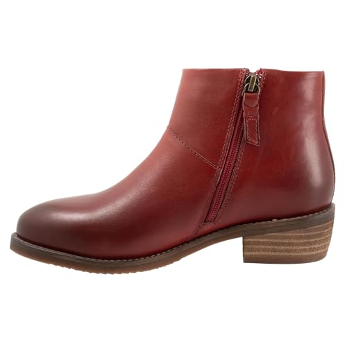 SoftWalk Women's Boot Ballet Flat, Navy Patent, 8 Wide4