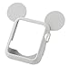 Navor Soft Silicone Protective Case for Cartoon Mouse Ears Compatible for Apple Watch 42mm Series 1/2/3 - Gray
