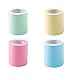 Sourcemall Klebezettel, selbstklebend, Breite x Länge, 5,1 x 76,2 cm, 4 Rollen pro Packung