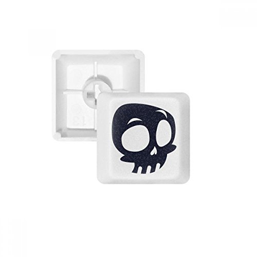 Keycaps PBT de qualité supérieure pour clavier mécanique blanc avec touche squelette R2