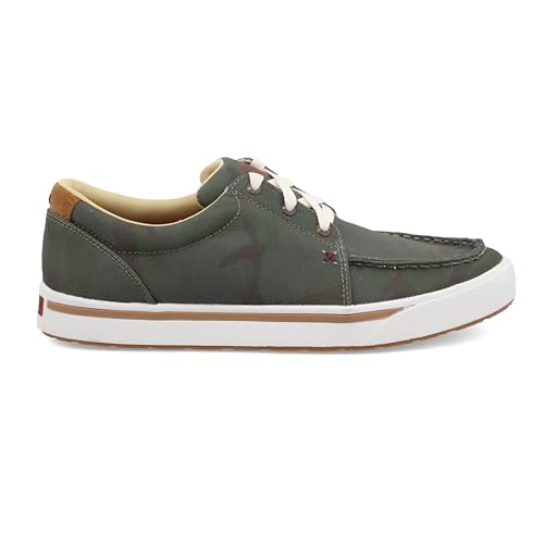 Image of Twisted X Men`s Green Camo Kicks Green 11.5 M