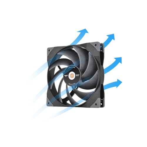 Image of Thermaltake SWAFAN GT14 PC Cooling Fan, 3 Types of Detachable Fan Blades, 6.4 Inches, High Pressure /High Air Flow /Reversed, Desktop Compatible