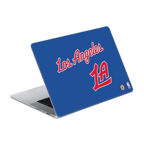 Skin MacBook Pro 16 A2485 aux couleurs rétro des Los Angeles Clippers par Head Case Designs
