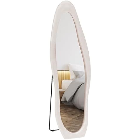 HOMCOM Full Length Velvet Mirror Cover