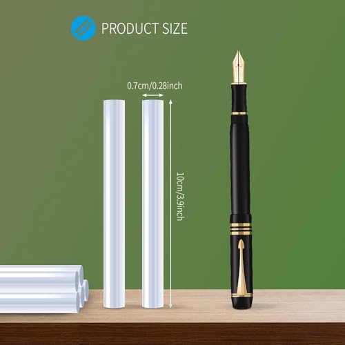 أعواد غراء ساخنة من ماكمولا لمسدس الغراء الساخن، عبوة من 50 قطعة، مقاس 7 مم × 100 مم - معتمدة من SGS