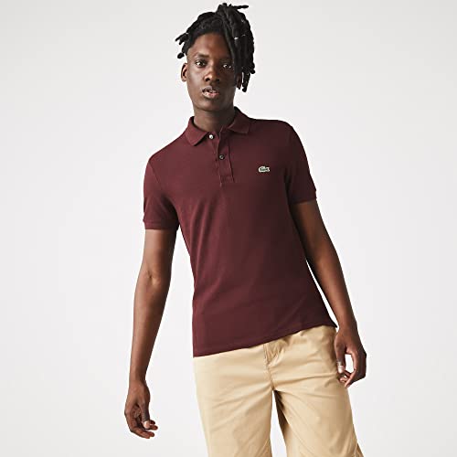 Image of Lacoste Men's Classic Pique Slim Fit Short Sleeve Polo Shirt