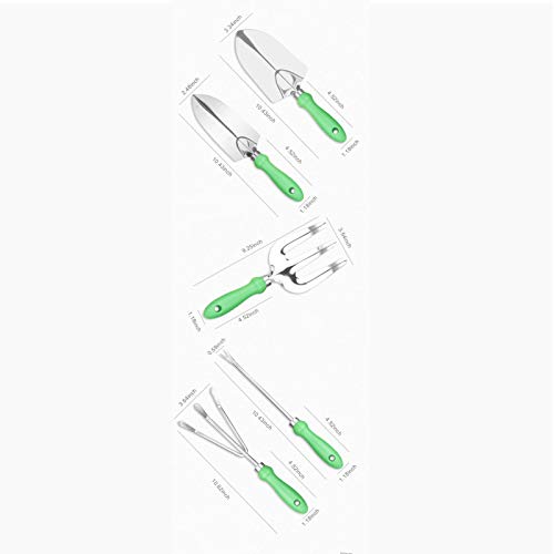 lifcasual Conjunto de ferramentas de jardim de 11 peças com sacola de jardinagem Kit de ferramentas
