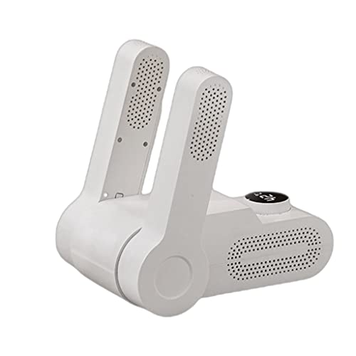 Secador de zapatos portátil eléctrico blanco miniatura 1