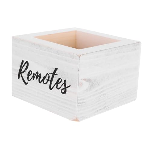 HOLIDYOYO Caja De Almacenamiento Para Control Remoto Organizador De Escritorio Soporte Para Control Remoto De Tv Para Sala De Estar Soporte Para Control Remoto De Tv Para Dormitorio