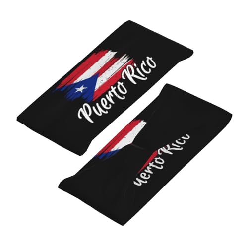 Image of Cute Flag Headbands Women Men Flag Sweatband Sports Headband for Running, Cycling, Yoga Gym, Working Out
