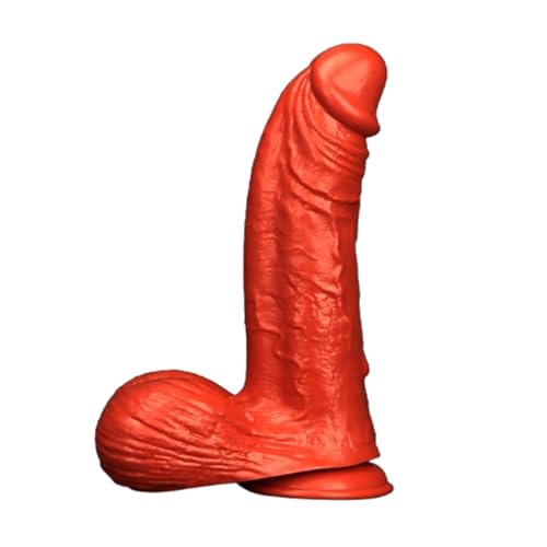 Tplkxurib 32 cm Riesen Dildo Realistischer Dildo mit Echte Venen und Hoden, Dicker Monster Anal Dildo mit Saugnapf Groß Analplug Analspiel Sexspielzeug G-Punkt Stimulator für Männer Frauen,Braun,XXL