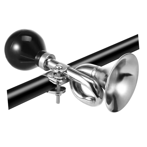 POPETPOP Loud Bike Horn Easy Install Handlebar Alarm Bell Design for Cycling and Convenient Bicycle Accessory for Alerting Others